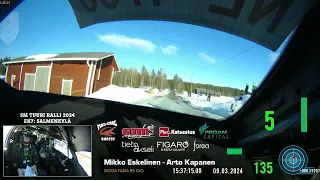 Mikko Eskelinen & Arto Kapanen - SM Tuuri Ralli 2024 EK7: Salmenkylä