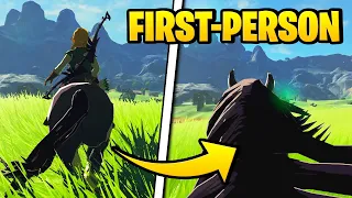 Zelda BOTW IN FIRST-PERSON durchspielen (Zelda Breath of the Wild Deutsch Challenge)