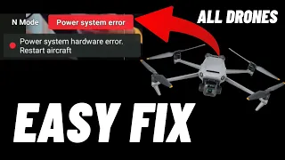 DJI Power System Error 16100069, Easy Fix for Mini 2, Mini 3 Pro, Mini 4, Air 3 & Mavic 3 Range.