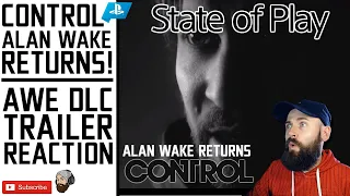 CONTROL AWE Trailer Reaction // ALAN WAKE RETURNS // Control AWE DLC Trailer!