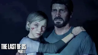 Джоэл теряет свою дочь Сару. Сцена из ремейка - The Last of Us Part I (eng)
