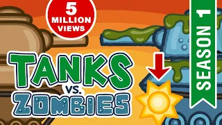 Tanks vs Zombies. All episodes of Season 1. Cartoons about Tanks