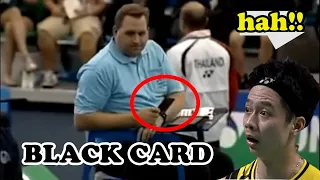 Black Card in Badminton History