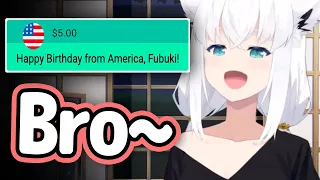 Fubuki Says "Bro" and "Yo Brother~" In English...【Hololive】