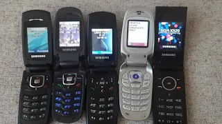 My Samsung phones Startup and Shutdown collection evolution