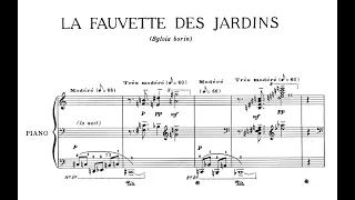 Olivier Messiaen, La Fauvette des Jardins (1970) (audio+score)