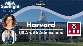 Harvard HBS | MBA Spotlight Oct 2020 | Live Q&A with HBS Admissions