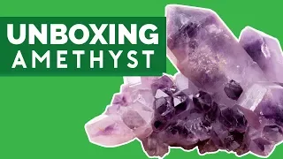 Unboxing Raw & Cut Amethyst