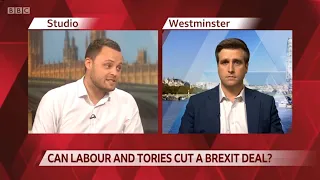 Discussing a customs union on BBC Politics Live | Ben Bradley MP