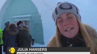 Sweden: Tourist flood Jukkasjarvi ice hotel | WION