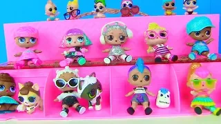 Куклы Лол Мультик! Шоу Блестящих Lol Surprise Families Dolls Моя коллекция Лол! Видео для детей