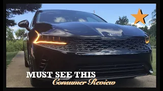 2021 K5  ⭐️  Kia K5 EX REVIEW Must see KIA K5  NEW optima