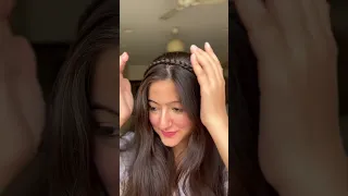 Hair Accessories if you DON’T know how to make hairstyles 🤭 | Lazy Easy Hairstyle Ideas | Jhanvi B