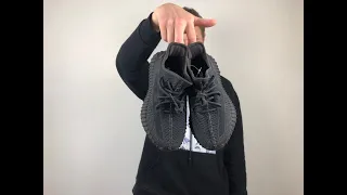 Обзор  подделки Yeezy boost 350 v2 Black