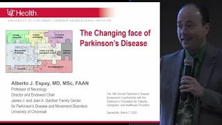 The Changing Face of Parkinson's Disease - Guest Speaker Alberto Espay - Parkinson Symposium 2020