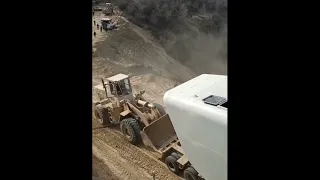 Pure sound compilation of heavily overload trucks