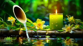 Bamboo Relaxing Music, Meditation Music, Nature Sounds -Relaxing Piano Music & Water Sounds, Calming