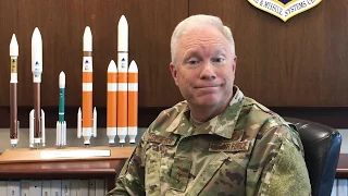 ULA's Atlas V AEHF-6 Launch Broadcast: SMC's Commander Lt Gen John F. Thompson's interview with ULA