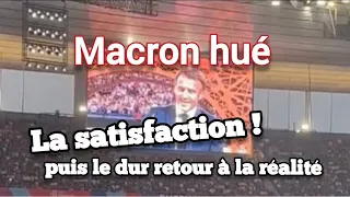 Macron hué au stade de France !