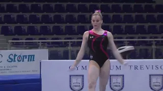 MyKayla Skinner's Amazing Jam Packed Floor Routine, Day 2 - Jesolo 2014 Training