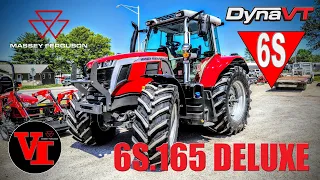 Massey Ferguson 6S.165 Deluxe DynaVT Mid Range Tractor with FL.4125 Deluxe Loader