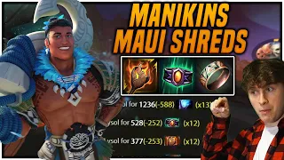 MANAKINS ATTACK SPEED MAUI IS HILARIOUSLY BROKEN!