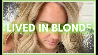 FOIL PATTERN FOR LIVED IN BLONDE || HAIR TUTORIAL