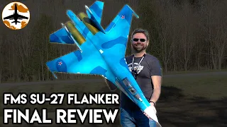 Modifying, Crashing, & Redeeming the FMS Su-27 Flanker Twin 70mm