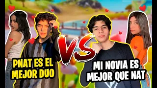 PGOD Y NAT VS ALLIEGE Y BURGOITA❤️😱 2V2 EN CREATIVO🔥 | AMBAS CÁMARAS📷