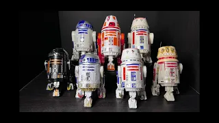 NEW Star Wars Black Series Astromech Droids - Unboxing / Comparison : Craft3D Creations Ep.25