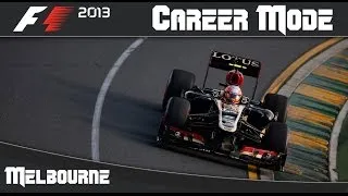 F1 2013 Career Mode: Round 1 Australian Grand Prix (Melbourne)