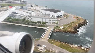 HUGE SOUND -- Airbus A319 Takeoff on Ultra Short 4,300 ft Runway in Brazil