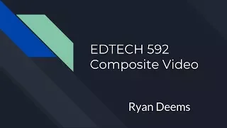 AECT Standards- Composite Video