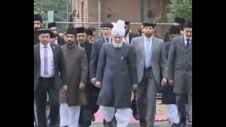 Mirza Masroor Ahmad Arrived in Germany 2019