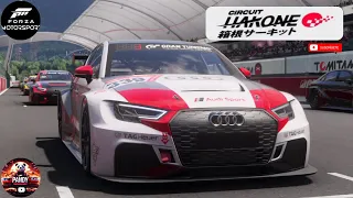 ¡QUE CHULADA DE CARRERA! // FORZA MOTORSPORT // AUDI RS 3 LMS // HAKONE CIRCUIT //