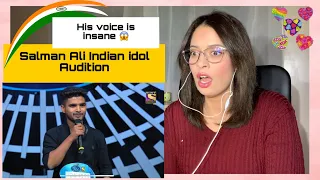 Vocalist reaction to Salman Ali's Insane Audition - Indian Idol♡First time♡