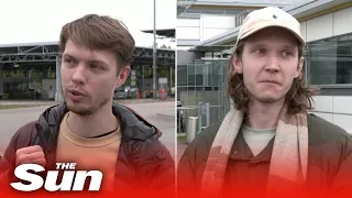 Young men describe why they've fled Russia after Putin's military mobilisation