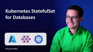 Statefulset for deploying database in Kubernetes