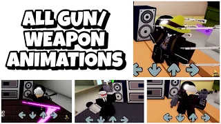 FUNKY FRIDAY ALL GUN ANIMATIONS | FRIDAY FUNKY ALL WEAPON ANIMATIONS | FUNKY FRIDAY SWORD ANIMATIONS