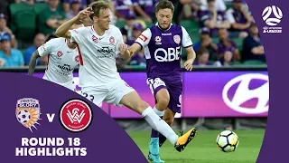 Hyundai A-League 2017/18 Round 18: Perth Glory 3 - 1 Western Sydney Wanderers