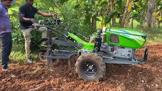 Kirloskar mega t15 | cultivator attachment | 15 hp power tiller