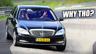 WHY? Renntech 560 hp/890Nm Mercedes-Benz S500 on the Ring