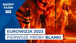 Pierwsze próby BLANKI na Eurowizji 2023!