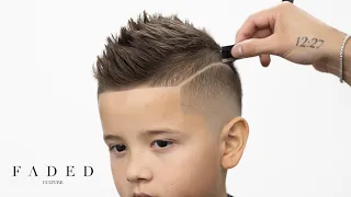 HOW TO CUT A BOYS MOHAWK!