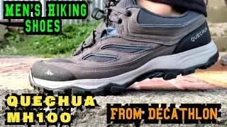 Quechua MH-100 shoes- from Decathlon. #men's hiking shoes #Trekkingshoes