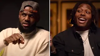 'They say you be cappin!' Jalen Ramsey to LeBron James 🤣🧢 (via @NFLonPrime/Twitter)