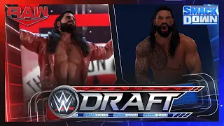 WWE 2K22 - WWE Draft Highlights - Universe Mode #1