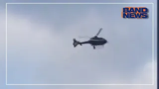 Criminosos disparam contra helicóptero no Rio de Janeiro