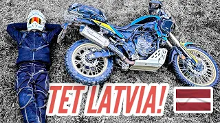 TRANS EURO TRAIL (TET) LATVIA WITH YAMAHA TENERE