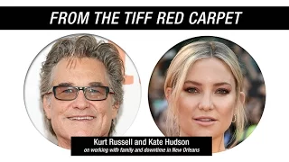 Kate Hudson and Kurt Russell on acting together in Deepwater Horizon